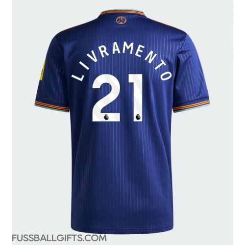 Newcastle United Tino Livramento #21 Fußballbekleidung 3rd trikot 2025-26 Kurzarm